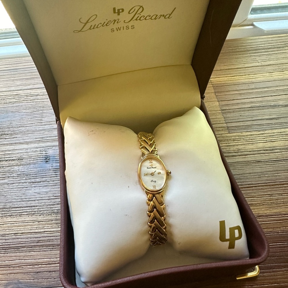Lucien Piccard Women’s 14KT Gold Watch